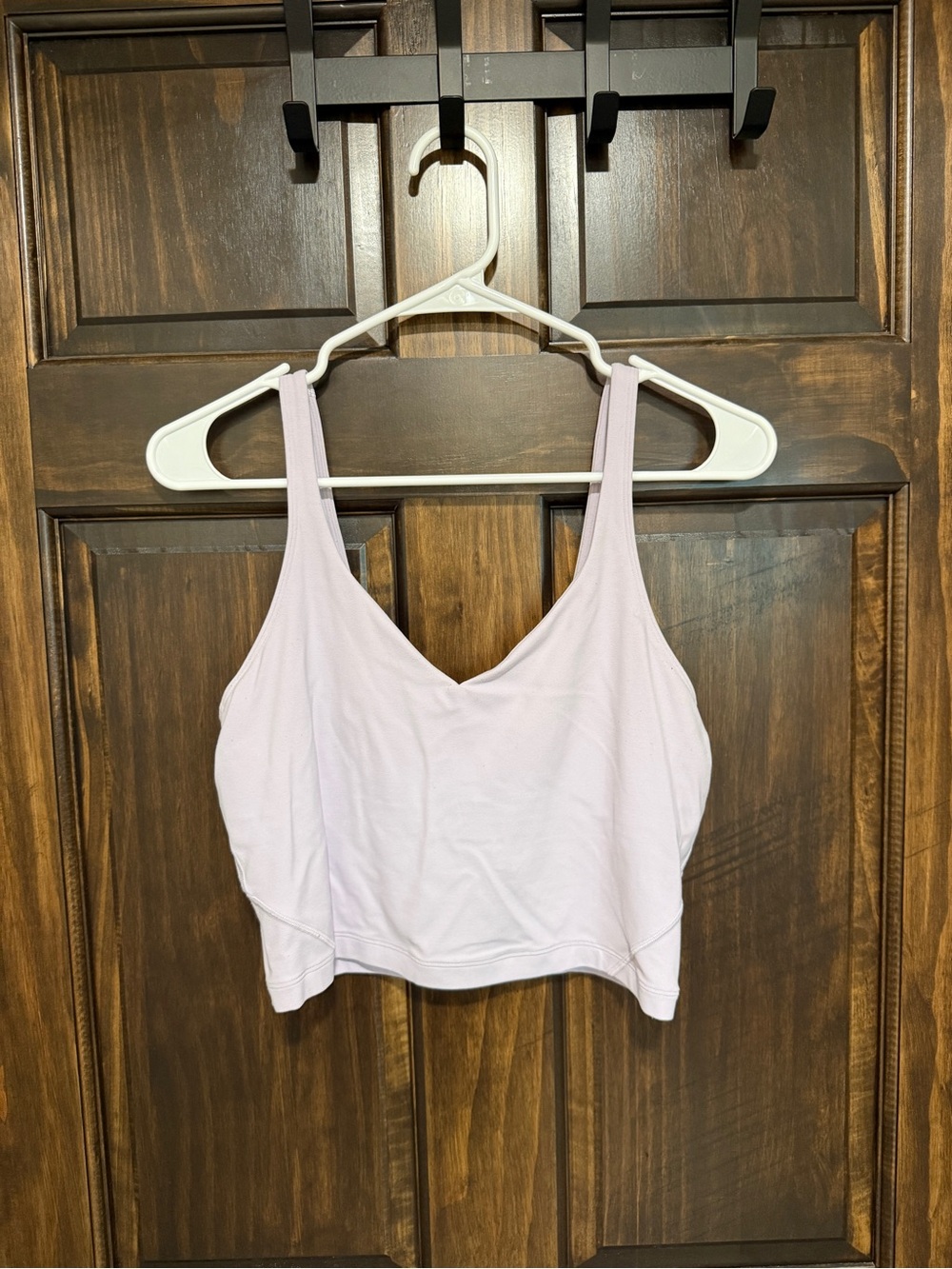 lululemon athletica Light Lavender V-Neck Bralette Tank
